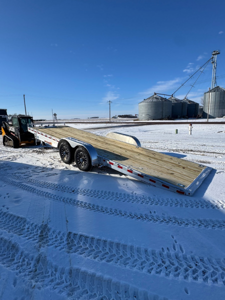 New 2026 H&H Trailers H8224EXLA-140 Car Hauler