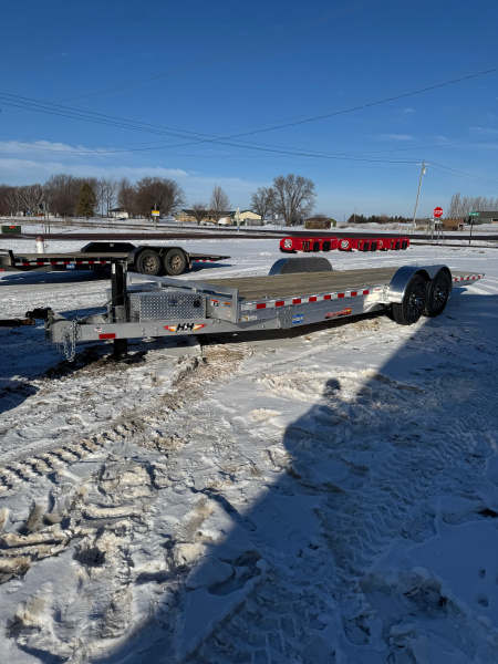 New 2026 H&H Trailers H8224EXLA-140 Car Hauler