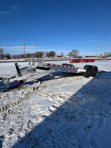 New 2026 H&H Trailers H8224EXLA-140 Car Hauler