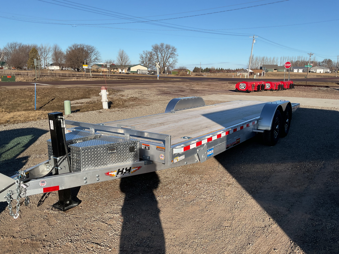 New 2026 H&H Trailers H8224EXLA-140 Car Hauler