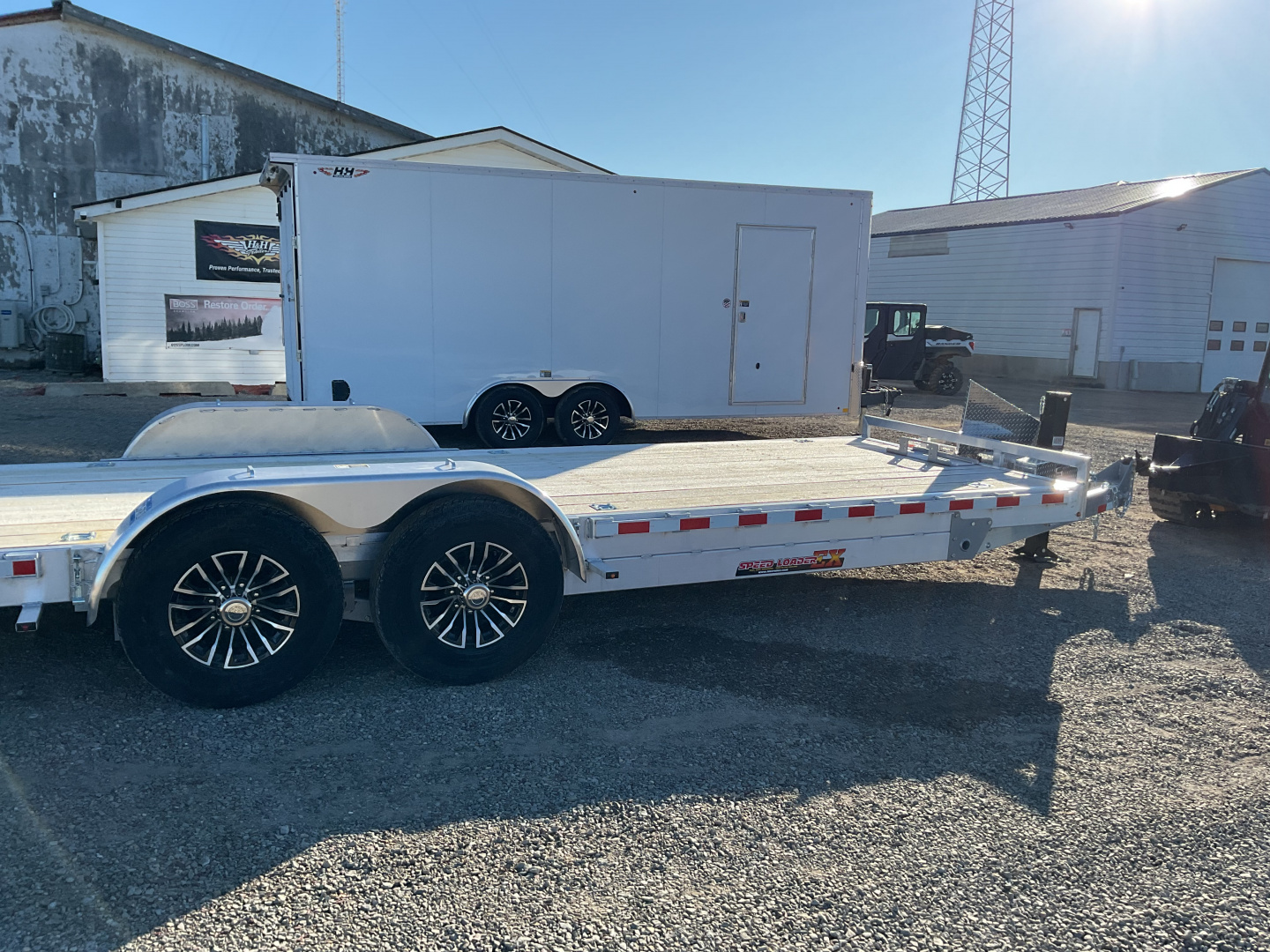 New 2026 H&H Trailers H8224EXLA-140 Car Hauler