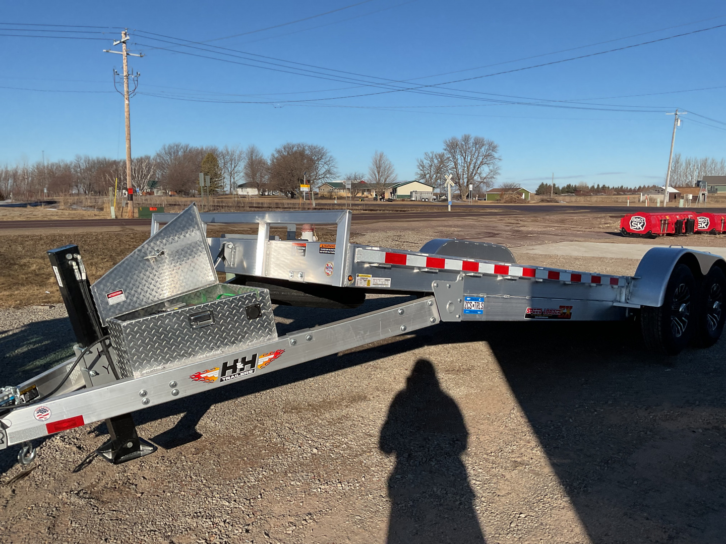 New 2026 H&H Trailers H8224EXLA-140 Car Hauler