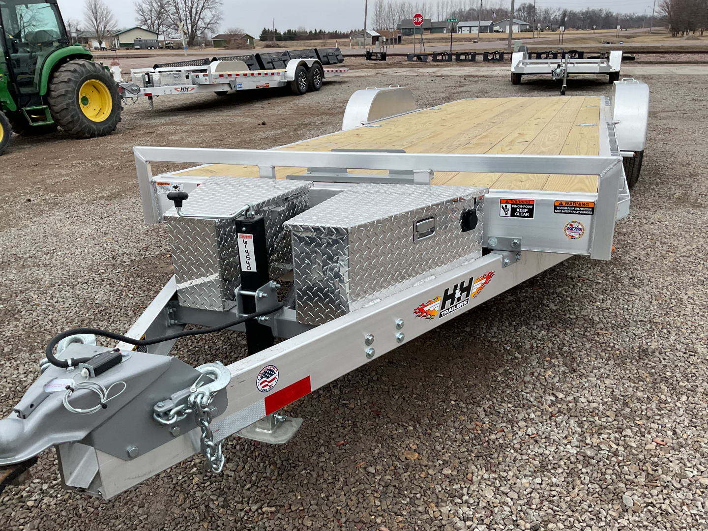 New 2026 H&H Trailers H8224EXLA-100 Car Hauler