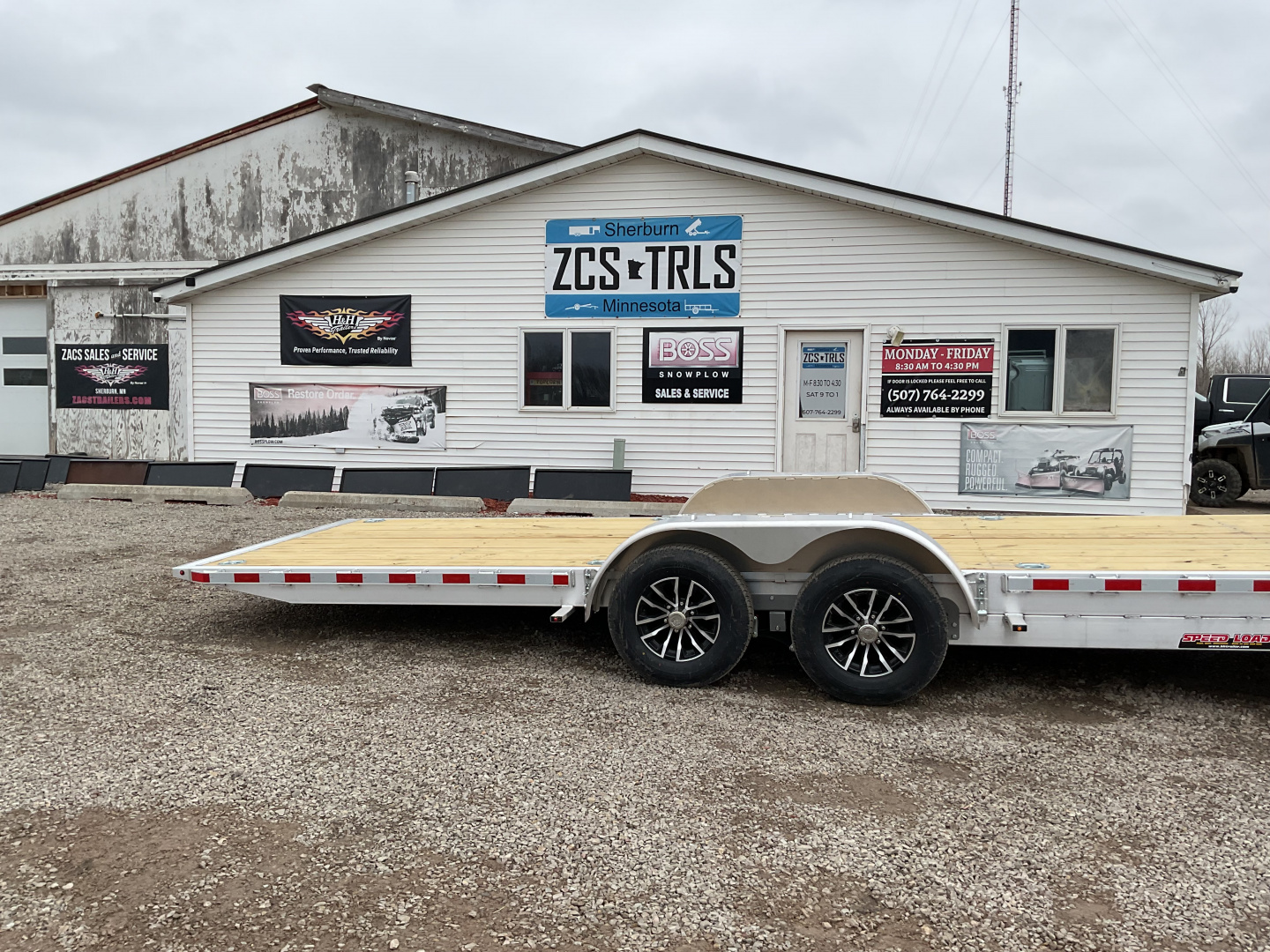 New 2026 H&H Trailers H8224EXLA-100 Car Hauler