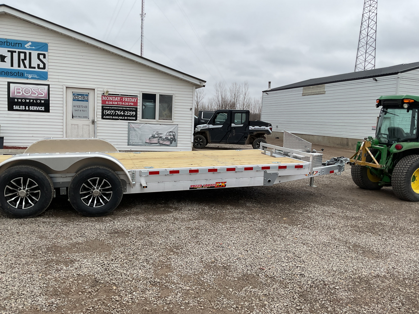 New 2026 H&H Trailers H8224EXLA-100 Car Hauler