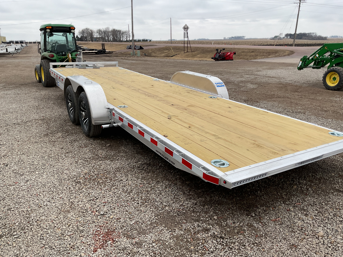 New 2026 H&H Trailers H8224EXLA-100 Car Hauler