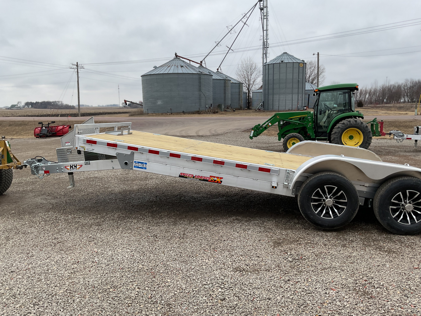 New 2026 H&H Trailers H8224EXLA-100 Car Hauler