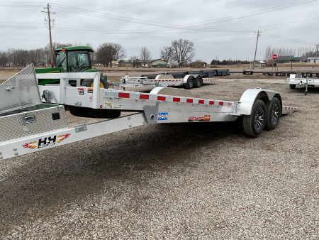 New 2026 H&H Trailers H8224EXLA-100 Car Hauler