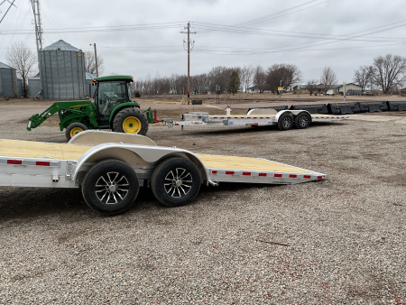 New 2026 H&H Trailers H8224EXLA-100 Car Hauler