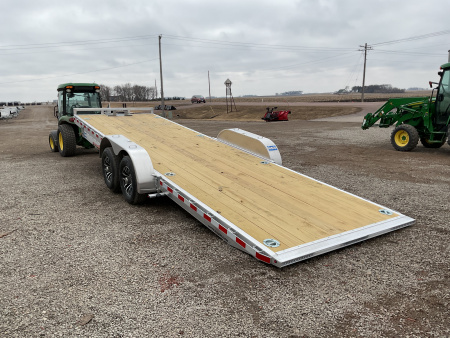 New 2026 H&H Trailers H8224EXLA-100 Car Hauler