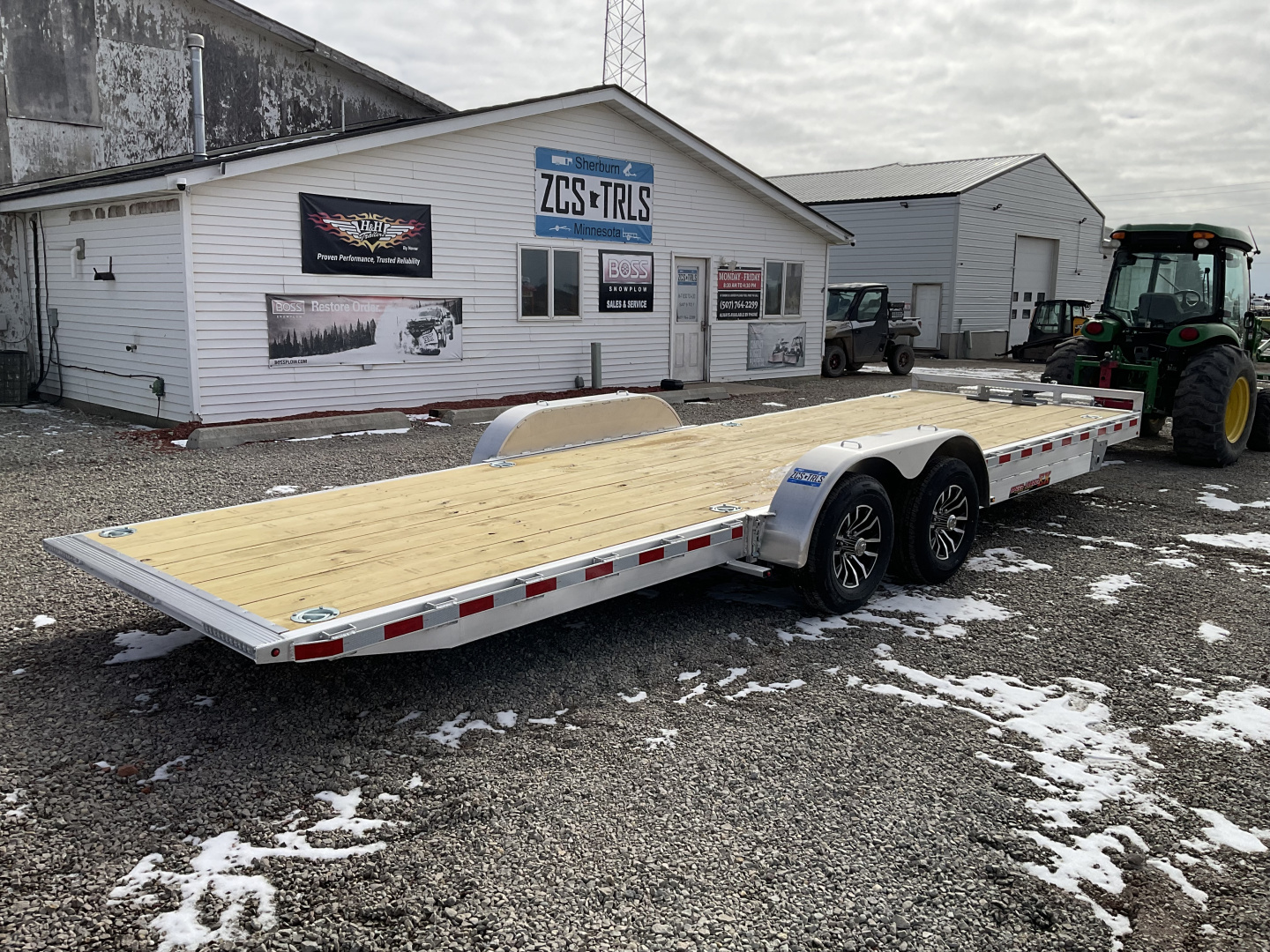 New 2026 H&H Trailers H8224EXLA-100 Car Hauler