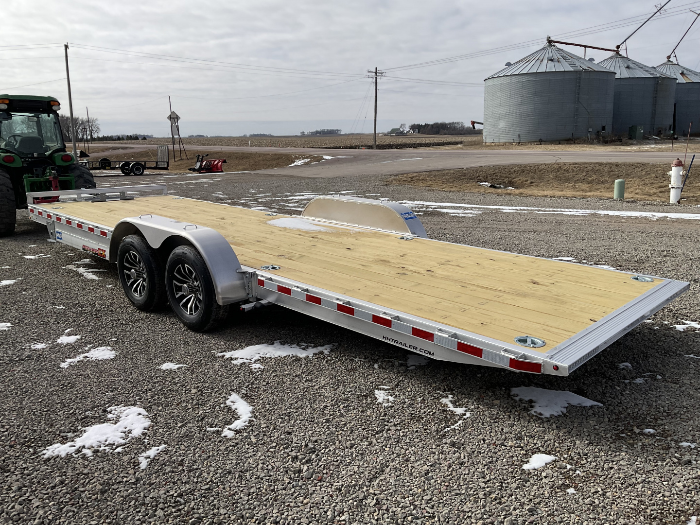 New 2026 H&H Trailers H8224EXLA-100 Car Hauler