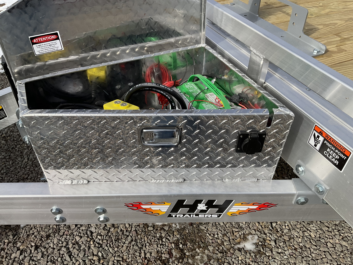 New 2026 H&H Trailers H8224EXLA-100 Car Hauler