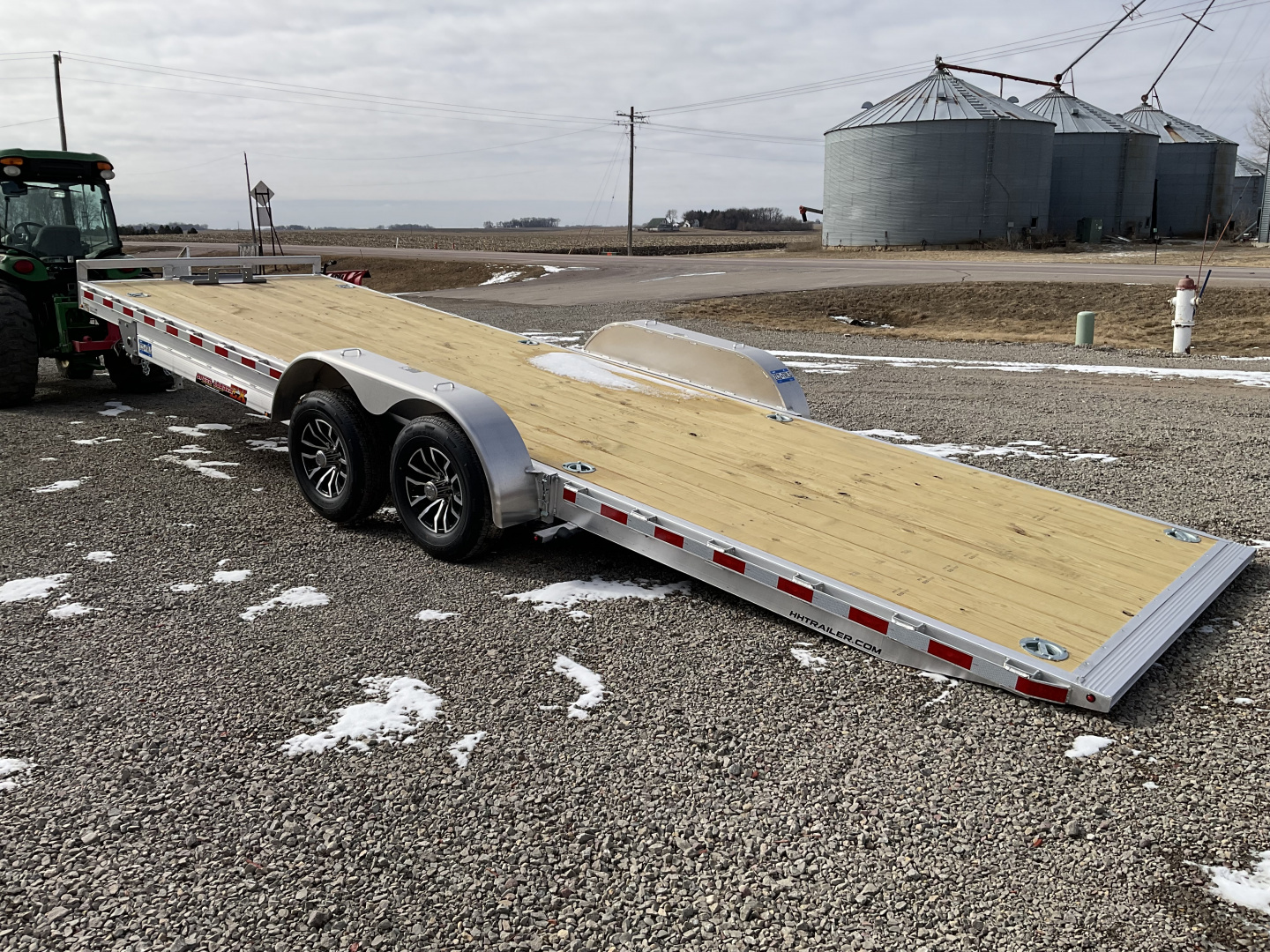 New 2026 H&H Trailers H8224EXLA-100 Car Hauler