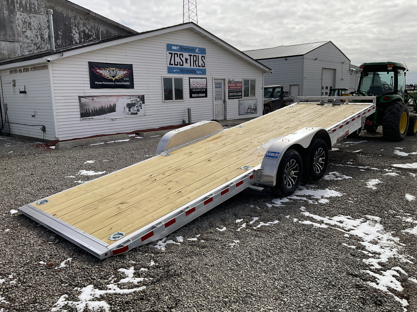New 2026 H&H Trailers H8224EXLA-100 Car Hauler