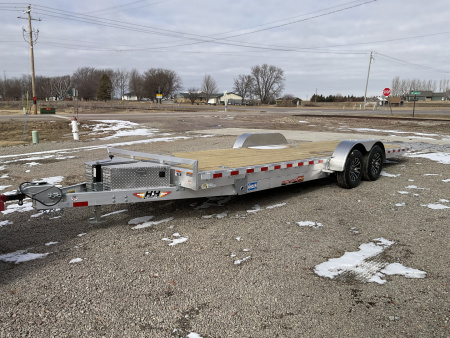 New 2026 H&H Trailers H8224EXLA-100 Car Hauler