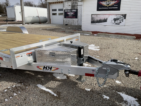 New 2026 H&H Trailers H8224EXLA-100 Car Hauler