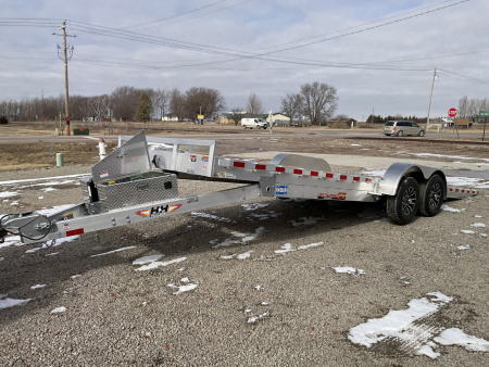 New 2026 H&H Trailers H8224EXLA-100 Car Hauler