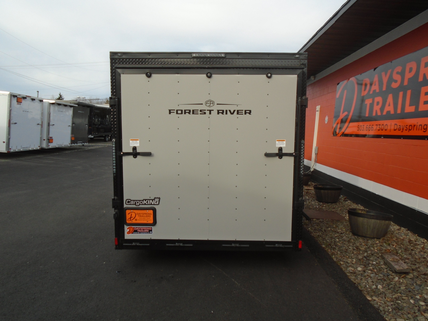 New 2026 Cargo King 7X14 TA Cargo / Enclosed Trailer