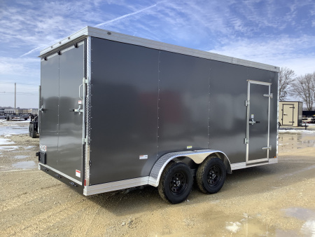 New 2026 Cynergy 2 7x16 (7K) Tandem Axle Enclosed Cargo Trailer