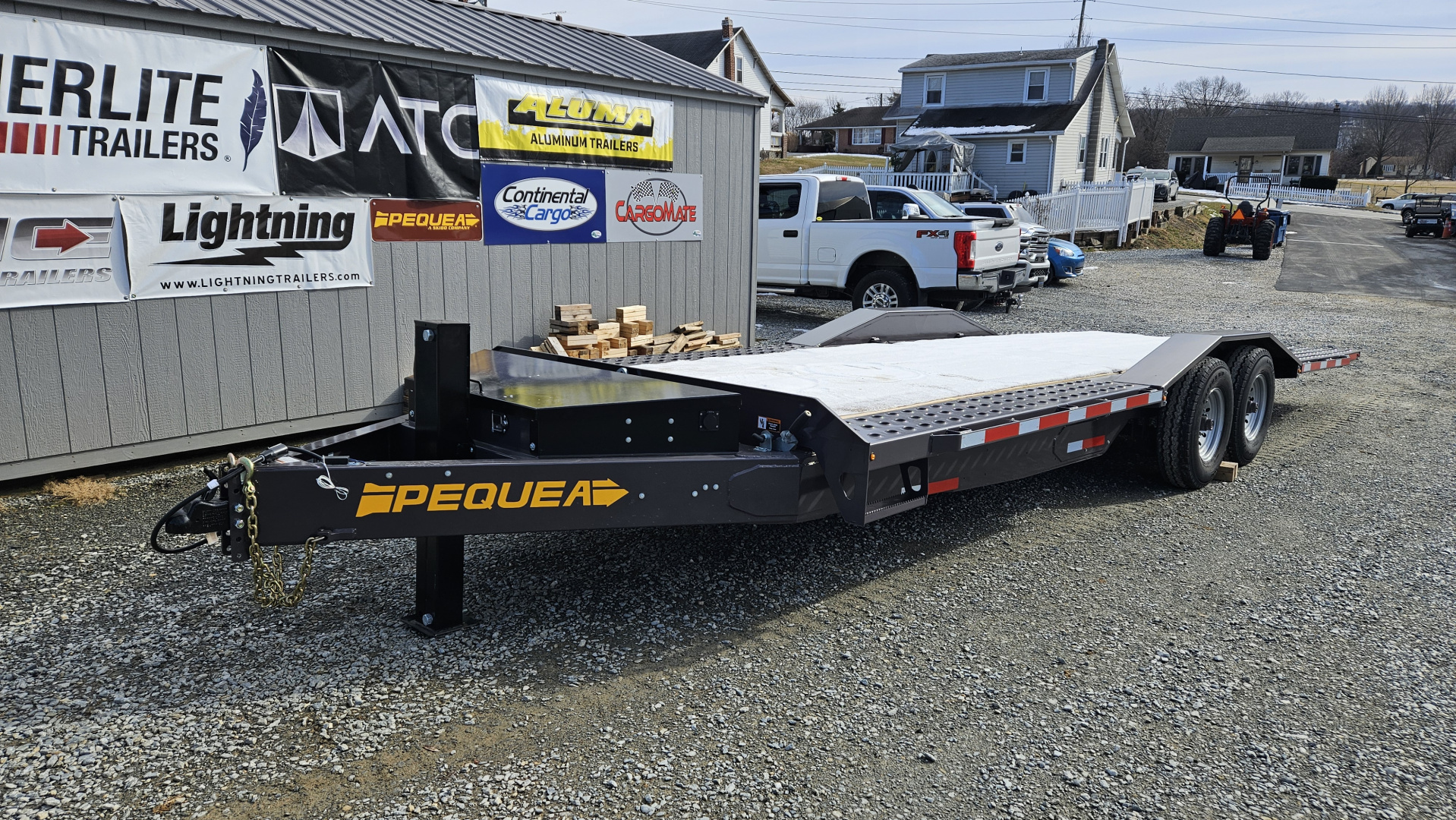 New 2026 Pequea Trailers PT24 TILT Tilt Trailer
