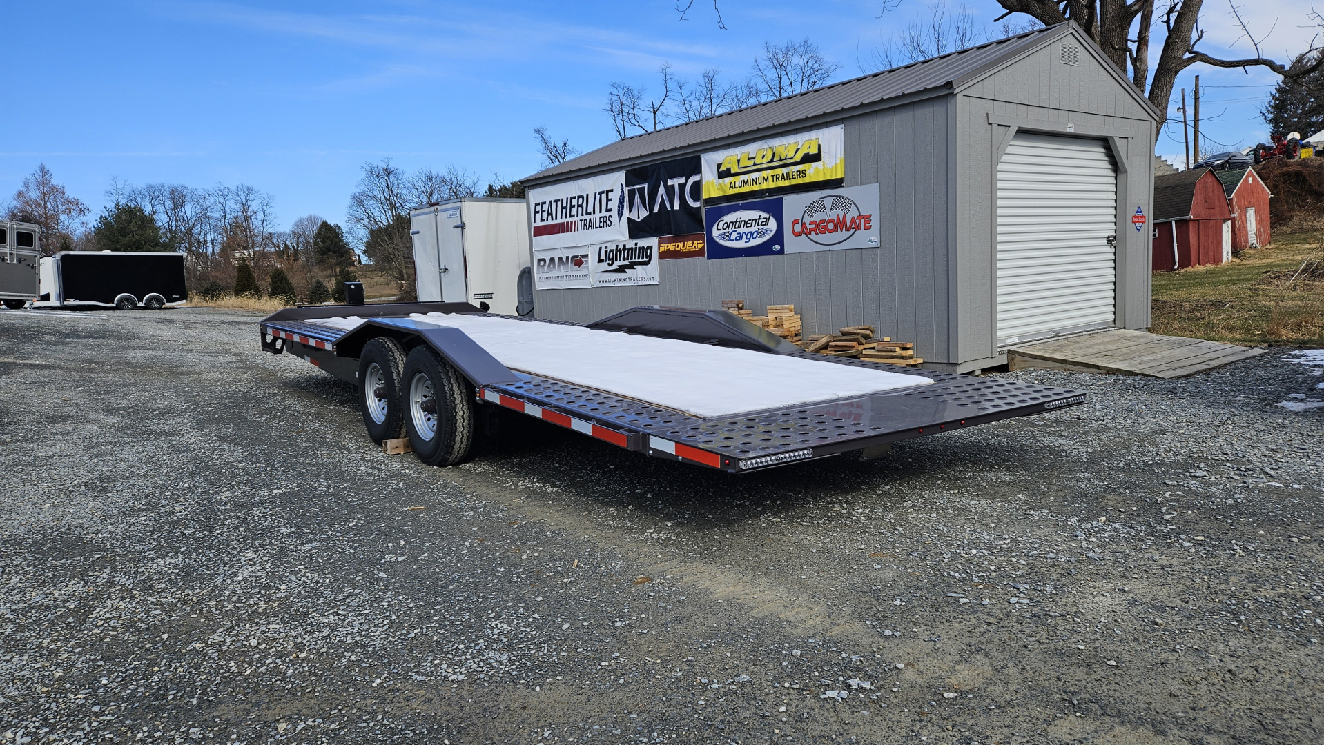 New 2026 Pequea Trailers PT24 TILT Tilt Trailer