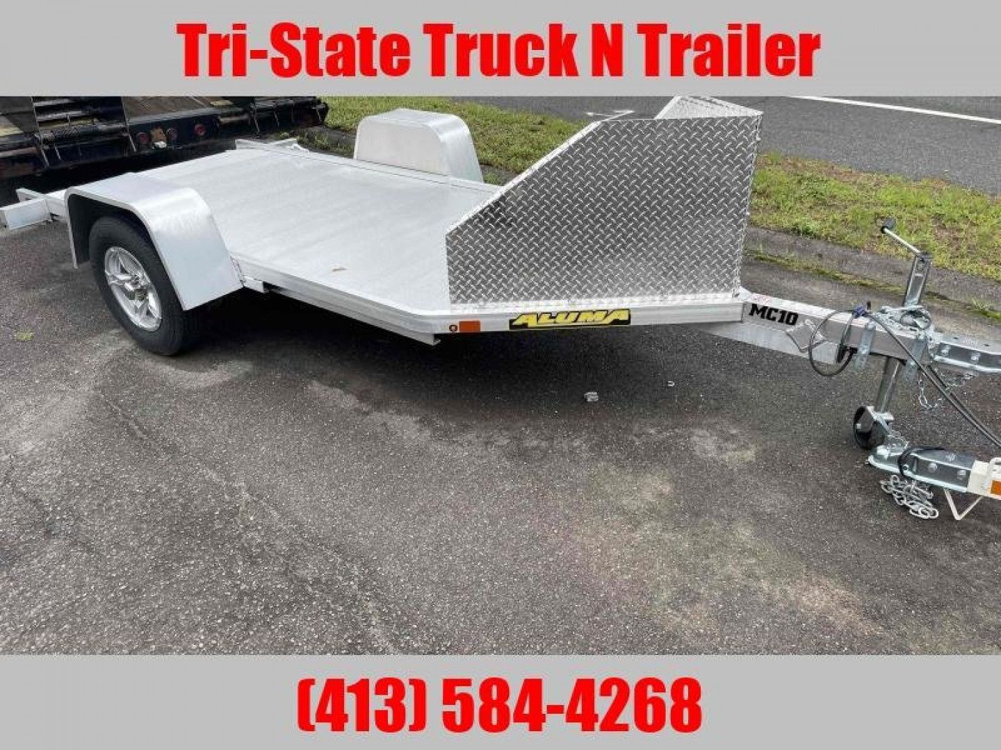New 2026 Aluma Aluma MC10 Motorcycle trailer