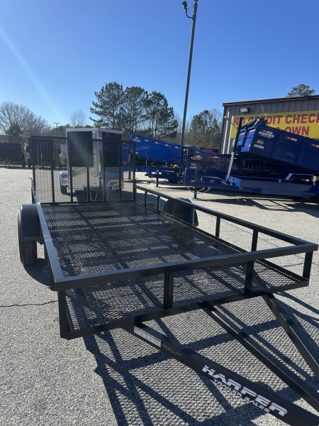 New 2026 6.5X14 SINGLE AXLE UTILITY TRAILER WITH MESH FLOOR