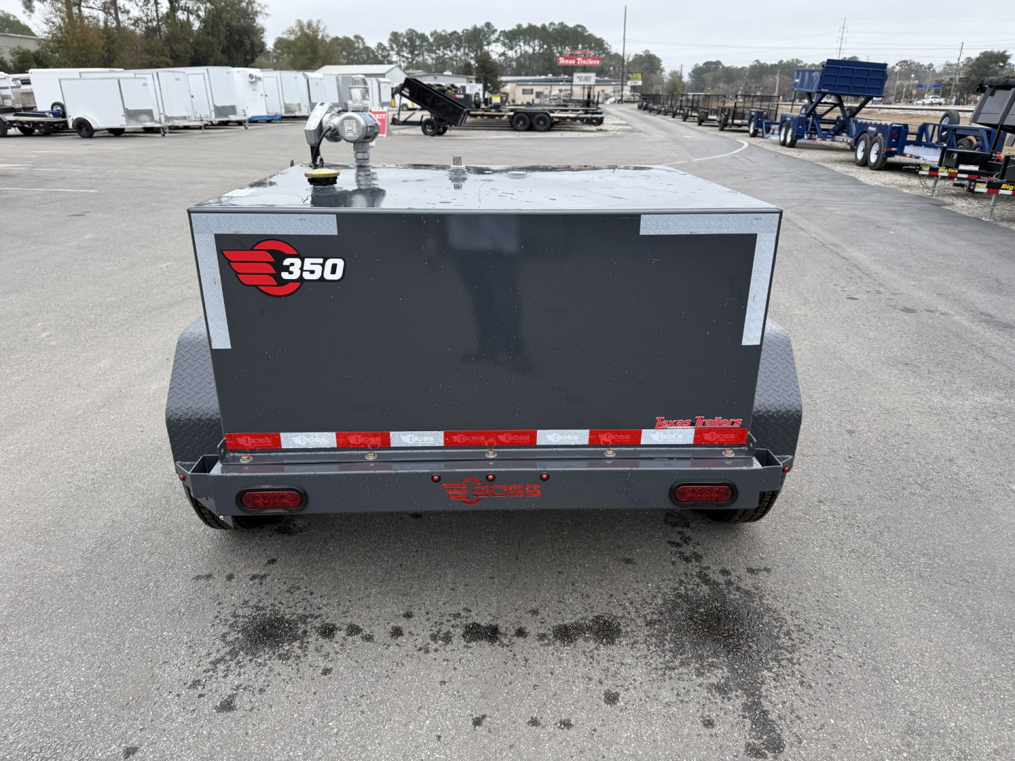 New FT350051 BOSS TRAILERS 350 GALLON FUEL TRAILER