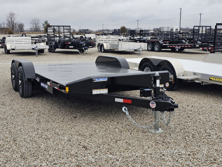 New 2026 Sure-Trac 7 x 18 (14+4) 10K Steel Deck Car Hauler