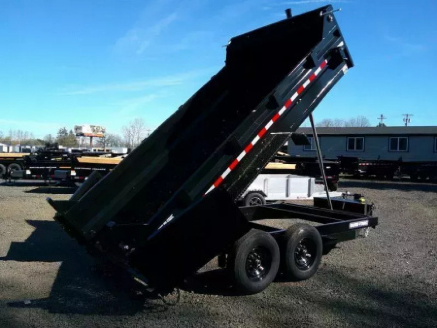New 7X14 TA 14K Sure-Trac Low Profile Telescopic Dump