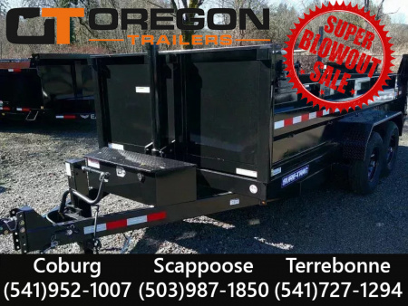 New 7X14 TA 14K Sure-Trac Low Profile Telescopic Dump