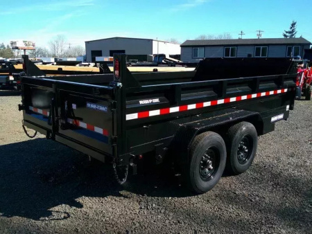 New 7X14 TA 14K Sure-Trac Low Profile Telescopic Dump