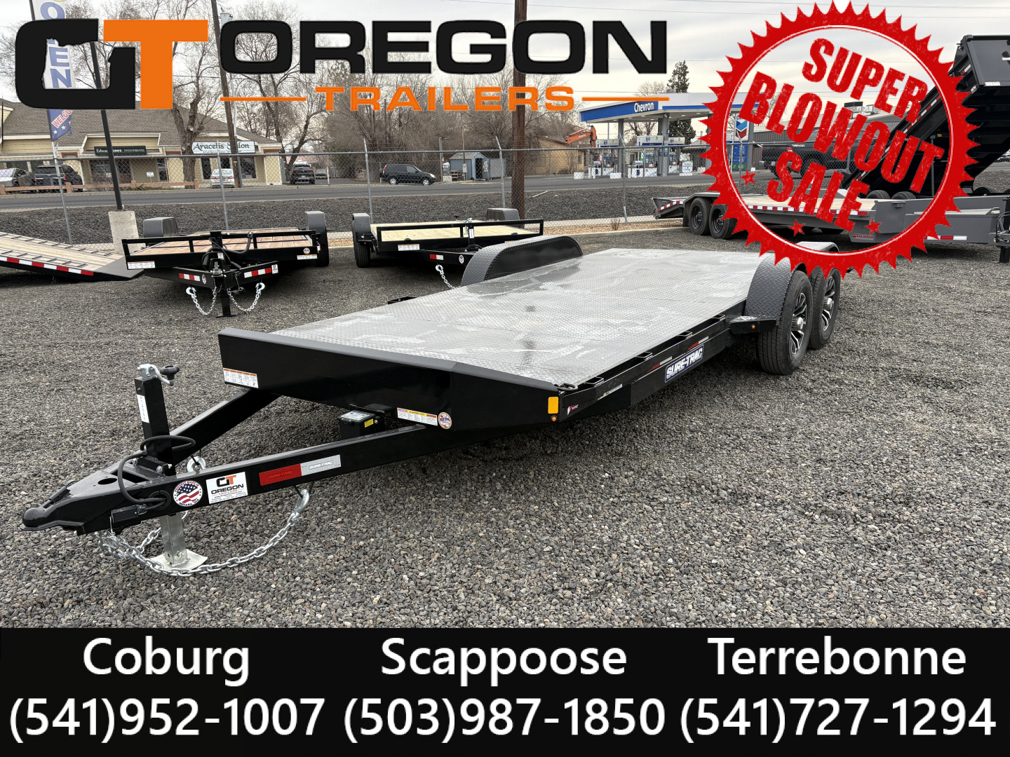 New 7X16+4 TA 10K Sure-Trac Car Hauler
