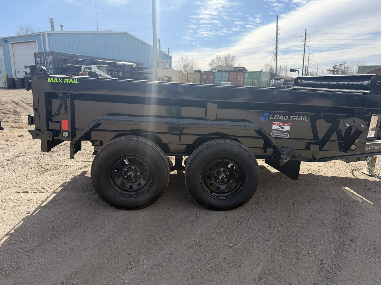 New 2026 Load Trail 5-10 Dump Ram Style 3.5K Axles