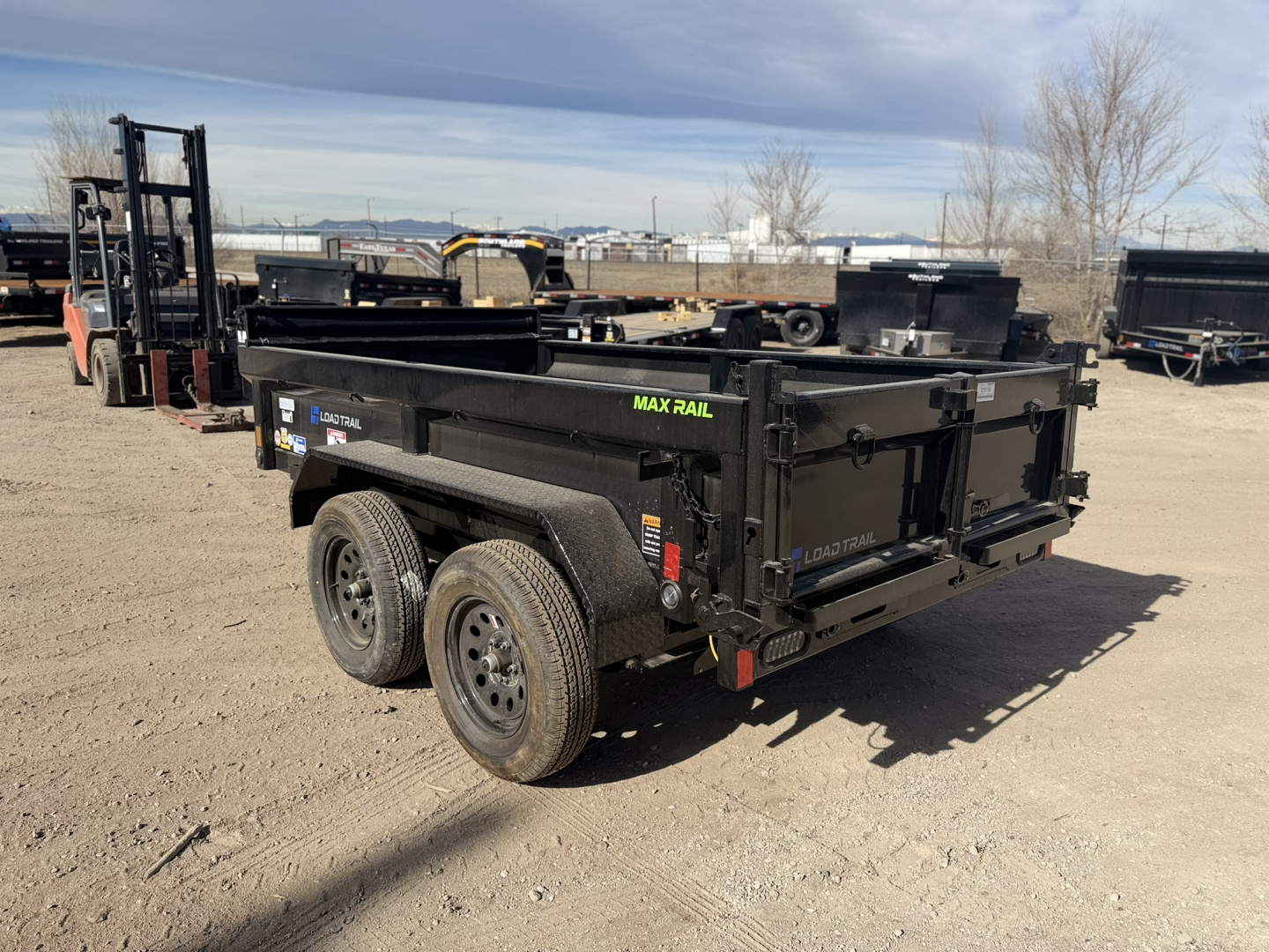 New 2026 Load Trail 5-10 Dump Ram Style 3.5K Axles