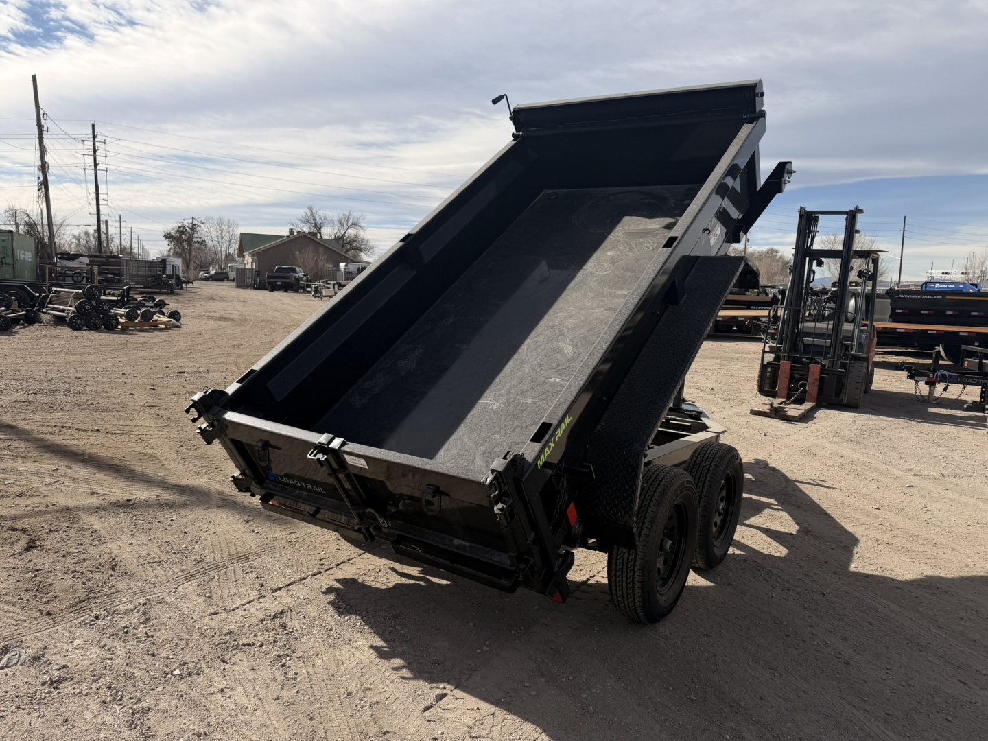 New 2026 Load Trail 5-10 Dump Ram Style 3.5K Axles