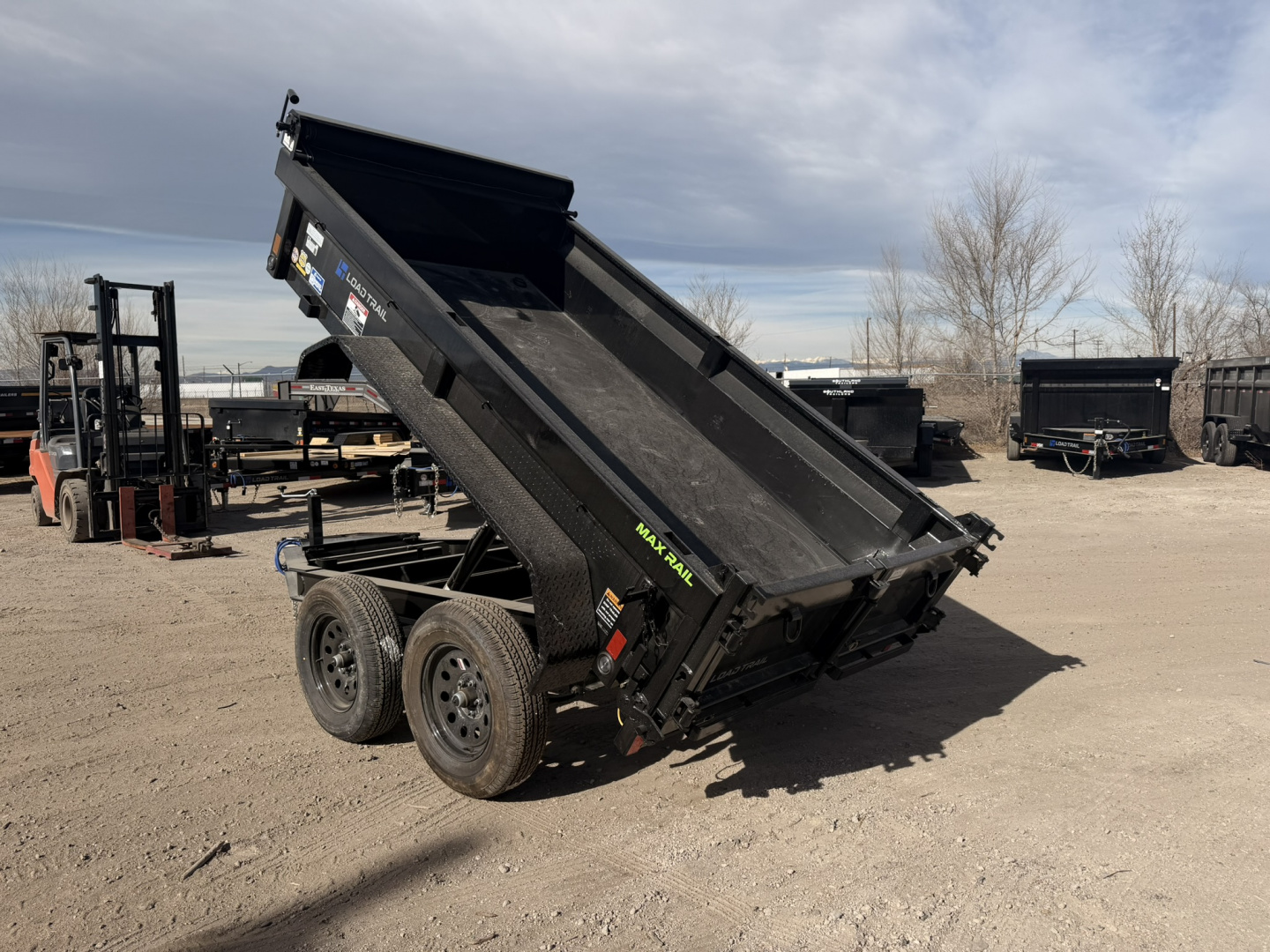 New 2026 Load Trail 5-10 Dump Ram Style 3.5K Axles