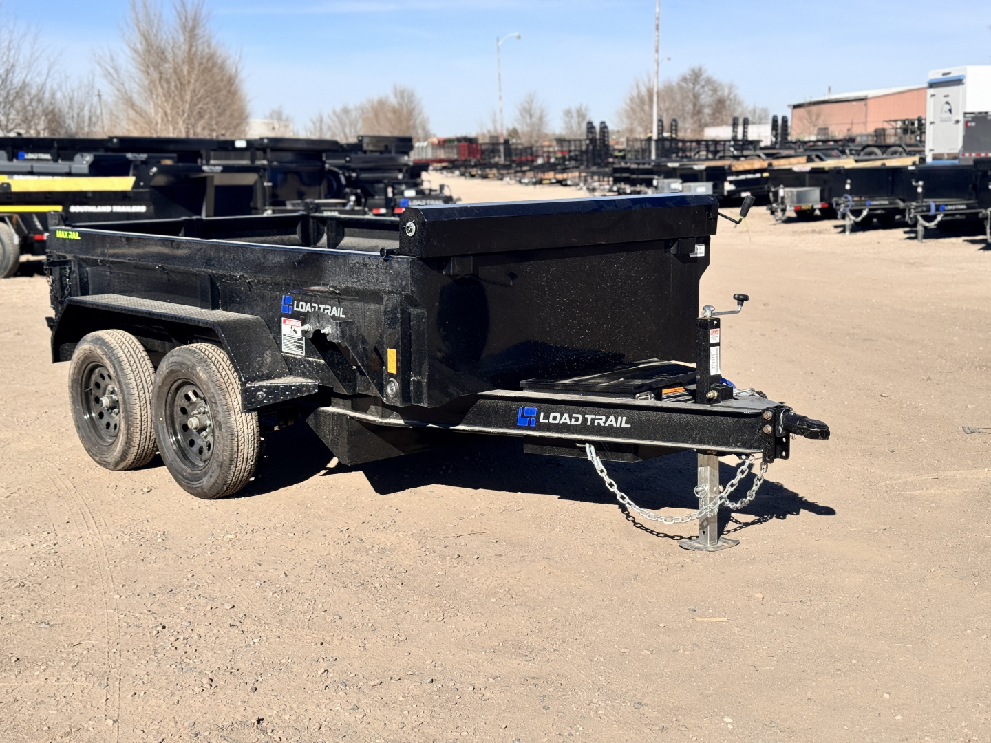 New 2026 Load Trail 5-10 Dump Ram Style 3.5K Axles