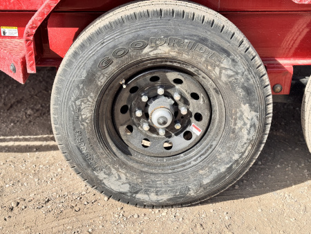 New 2026 Load Trail 7-14-4H Telescopic Gooseneck Dump W/ Hydraulic Jacks 7K Axles