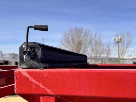 New 2026 Load Trail 7-14-4H Telescopic Gooseneck Dump W/ Hydraulic Jacks 7K Axles