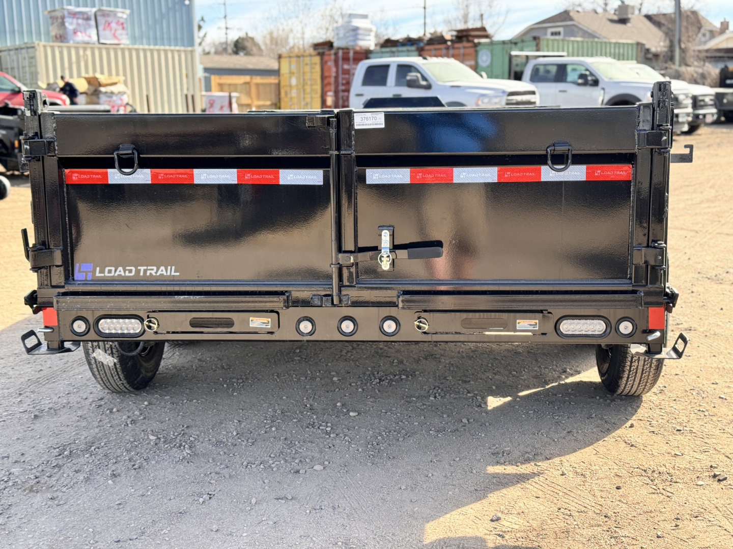 New 2026 Load Trail 7-14 Dump W/ Hydraulic Jack 7K Axles