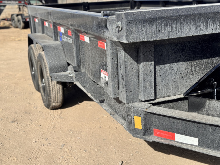 New 2026 Load Trail 7-14 Dump W/ Hydraulic Jack 7K Axles