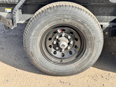 New 2026 Load Trail 7-14 Dump W/ Hydraulic Jack 7K Axles