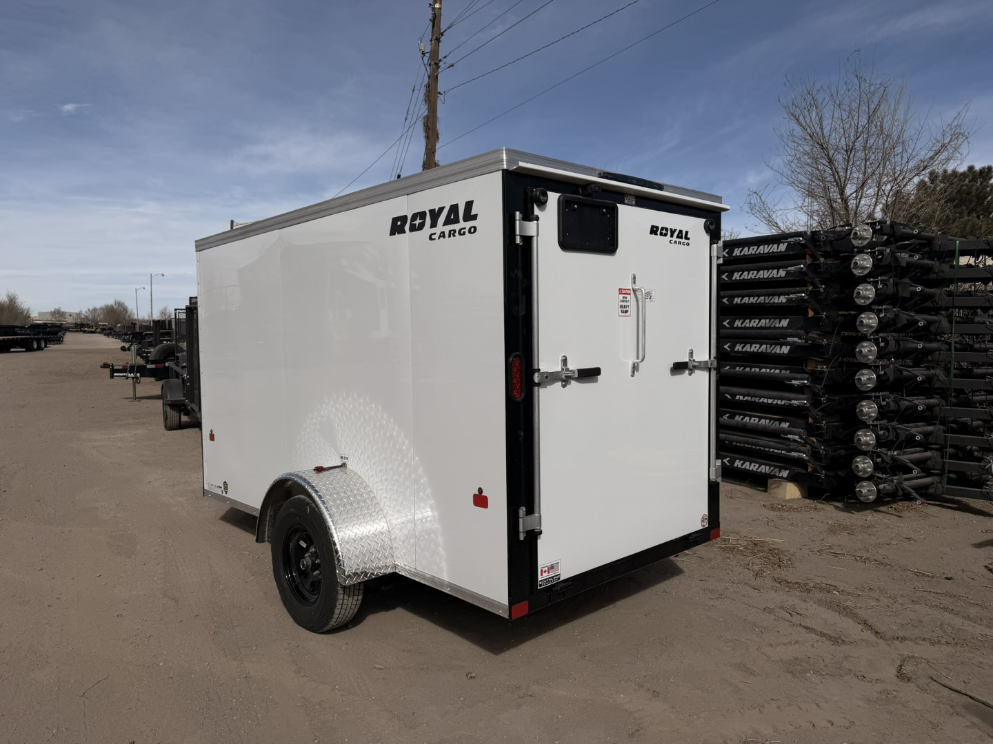 New 2026 Royal Cargo Trailers 5-10-1.5V Enclosed 2.9K GVWR