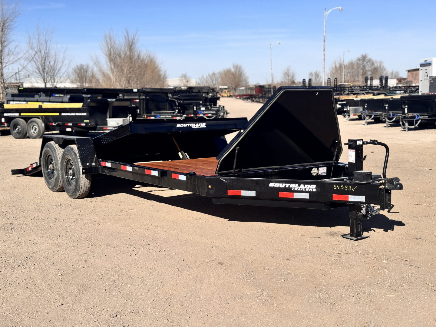 New 2026 Southland Trailers 7-HD22 Tilt Deck Equipment hauler 16K GVWR