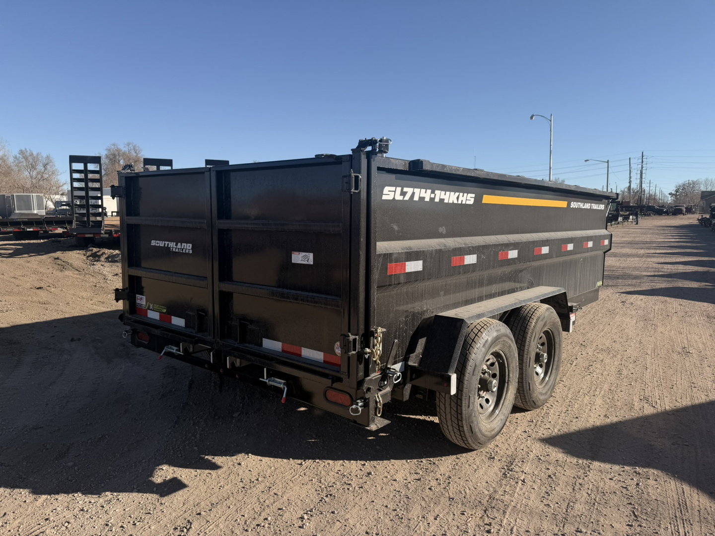 New 2026 Southland Trailers 7-14-4H Dump 7K Axles
