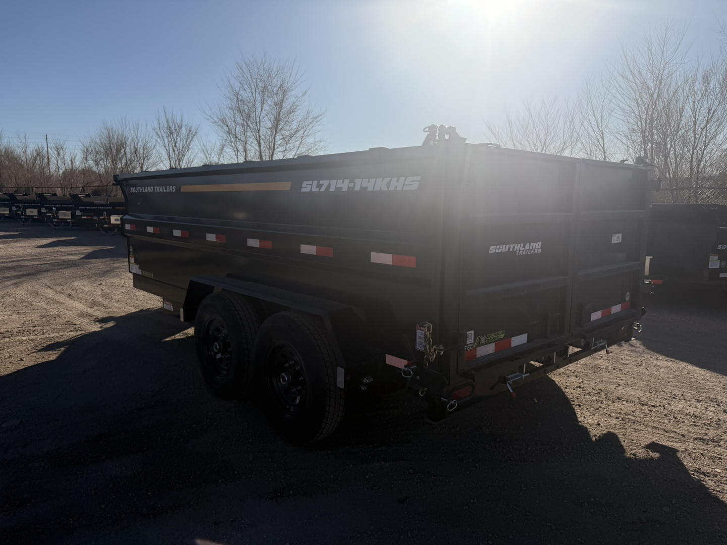 New 2026 Southland Trailers 7-14-4H Dump 7K Axles