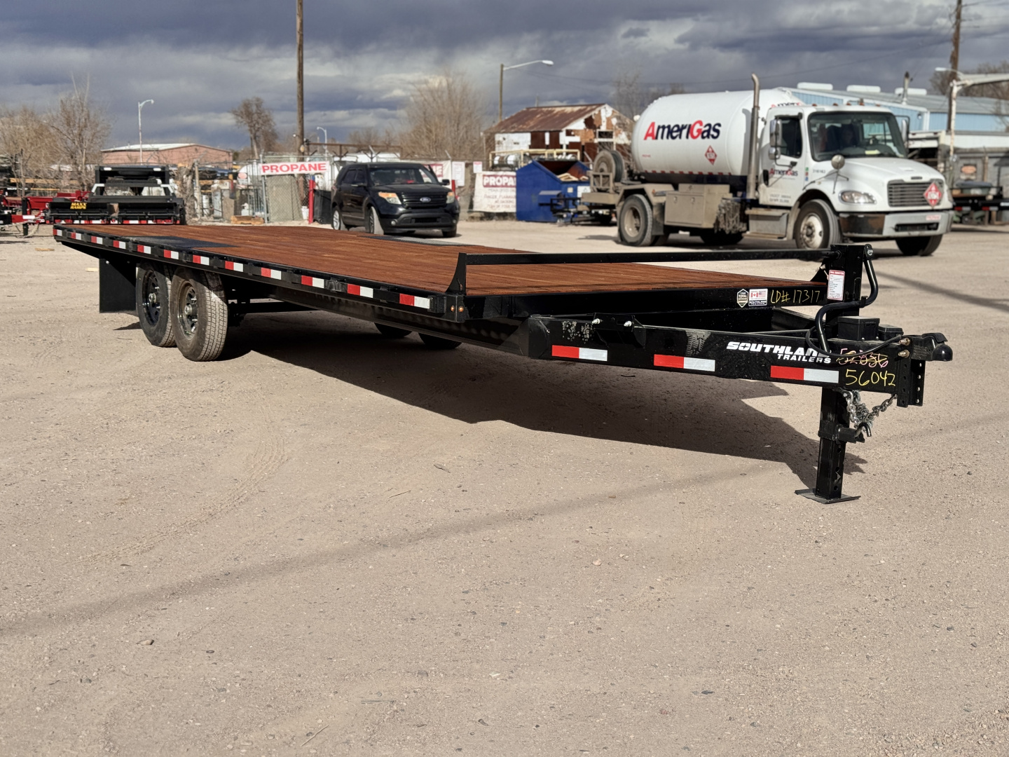 New 2026 Southland Trailers 8.5-24 Deckover Equipment Hauler W/ Aluminum Ramps 14K GVWR