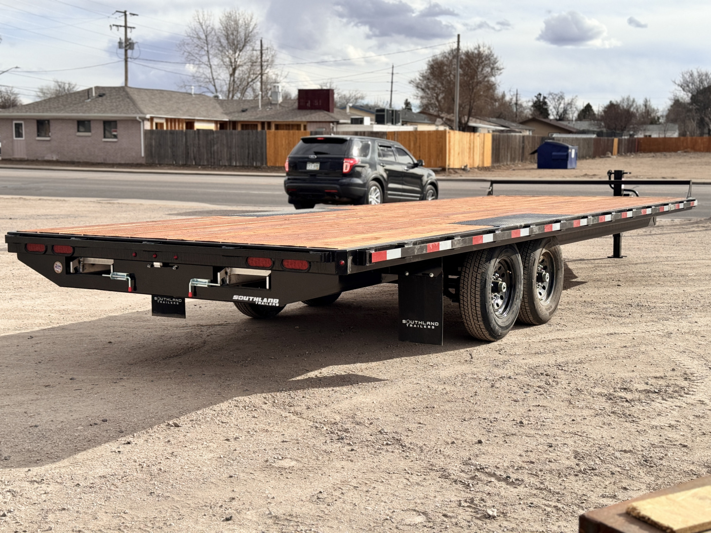 New 2026 Southland Trailers 8.5-24 Deckover Equipment Hauler W/ Aluminum Ramps 14K GVWR